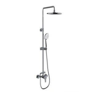 conjunto de ducha monomando extensible Go cromado