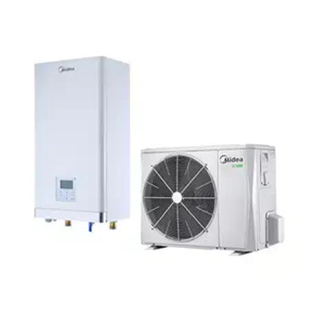 Sistema de aerotermia mural calefaccion y refrigeración Thermur de Midea