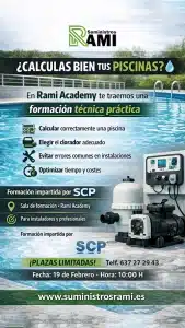 Distribuidores de material para piscinas en Granada
